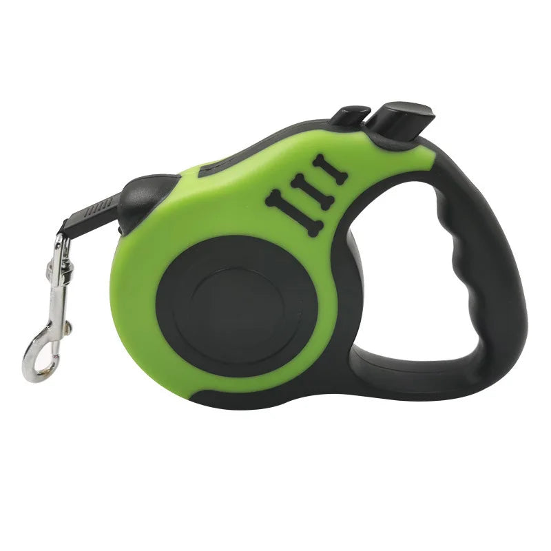 Retractable Dog Leash – 3m/5m | Strong, Tangle-Free & Flexible
